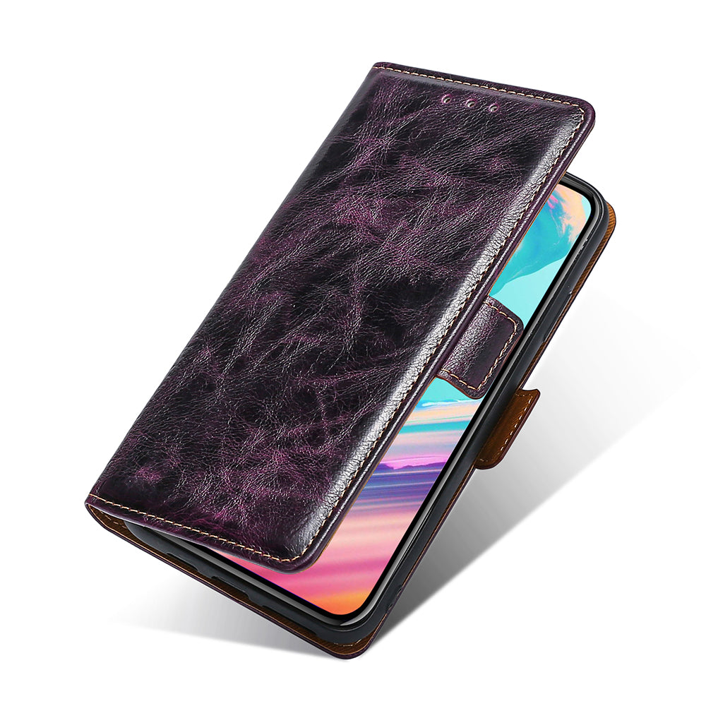TPU + PU Leather Stand Cell Phone Case for Samsung Galaxy S20 FE/S20 Fan Edition/S20 FE 5G/S20 Fan Edition 5G - Purple TPU + PU Leather Stand Cell Phone Case for Samsung Galaxy S20 FE/S20 Fan Edition/S20 FE 5G/S20 Fan Edition 5G - Purple